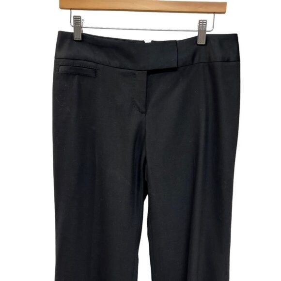 Ann Taylor Wool Blend Satin Trim Tuxedo Trouser Pants - Picture 2 of 10